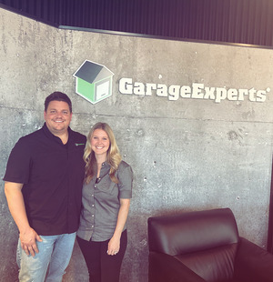 GarageExperts of Fox Valley. Owners, Drew and Krissy