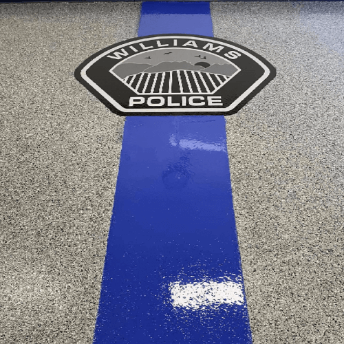 Garage Flooring Police