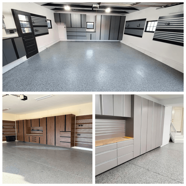 custom cabinet storage in garage